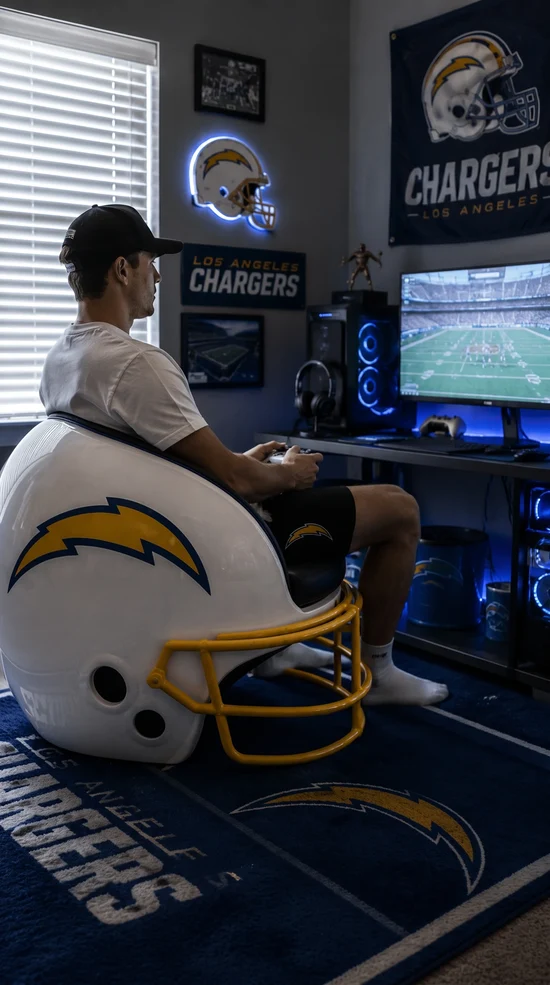 Customer with a Chargers NFLSEAT